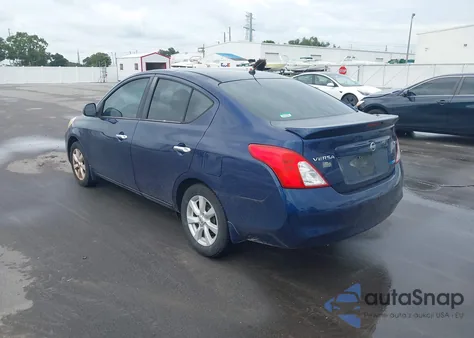 2014 Nissan Versa 1.6 Sv z USA, uszkodzony, nr VIN 3N1CN7AP3EL851872